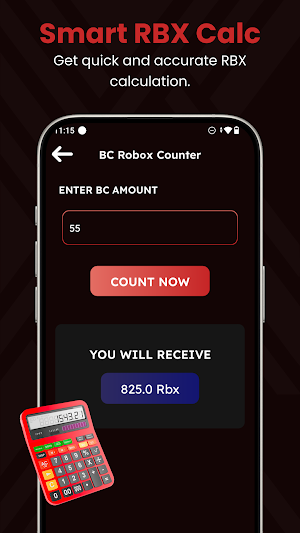 Robox Counter : RBX Calculator Screenshot 1