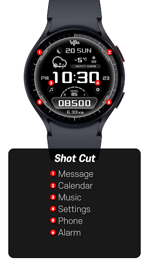 SamWatch Digital Glow Screenshot 2