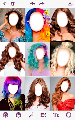 Hairstyles Photo Editor Screenshot 3