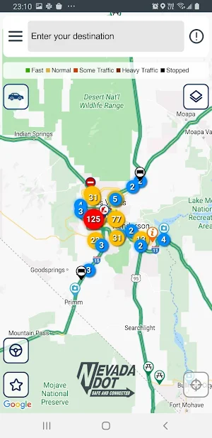 Nevada 511 Screenshot 1