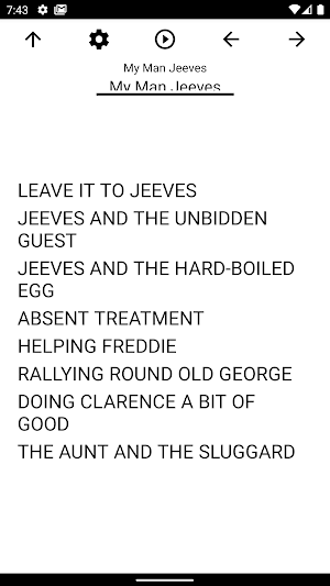Book, My Man Jeeves Screenshot 0
