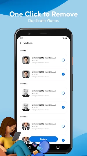 Duplicate Contact File Remover Screenshot 2
