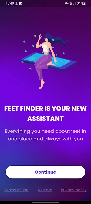 FeetFinder Screenshot 1