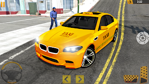Taxi Driver Car Parking Games Screenshot 0