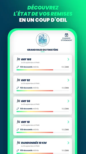 NextRun Organisateurs Screenshot 1