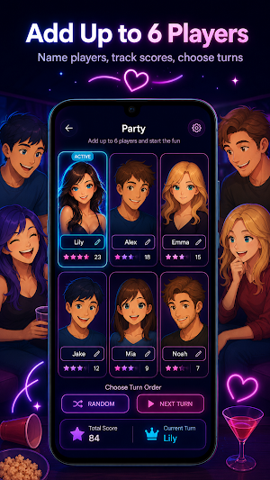 Flirty Vibes: Truth or Dare Screenshot 1
