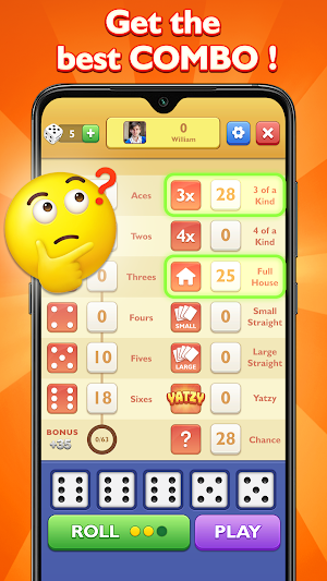 Yatzy - Classic Dice Game Screenshot 1