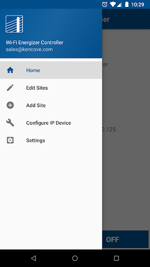 Wi-Fi Energizer Controller Screenshot 0