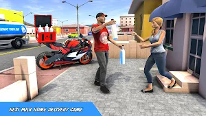 City Milk Delivery Games: Dairy Milk Farming Games Screenshot 0