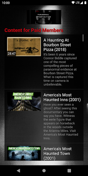Paranormal Investigation TV Screenshot 1