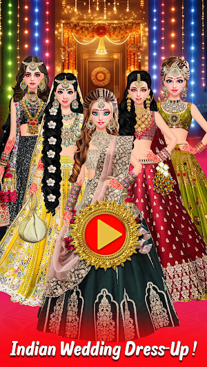 Indian Girl Makeup & Dress Up Screenshot 0
