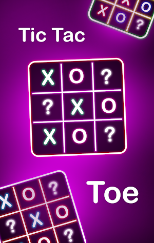 Tic Tac Toe Magic  2 Player XO Screenshot 1