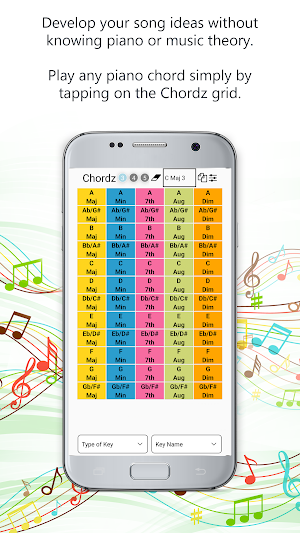 Chordz - Songwriting Assistant Screenshot 0