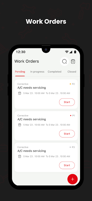 Naffco-Digital FM - Field App Screenshot 1