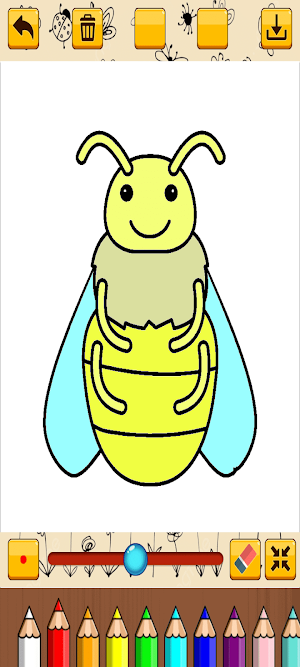 Coloring Bees and Insects Screenshot 3