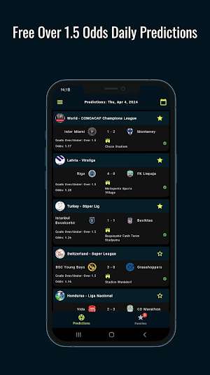 Over 1.5+ Daily Betting Tips Screenshot 0