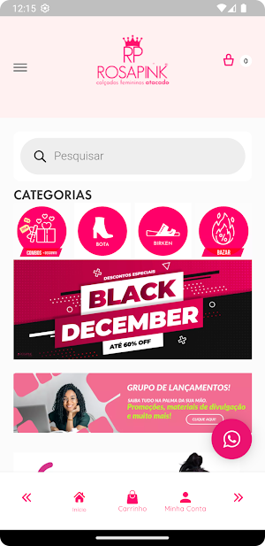 ROSAPINK calçados Screenshot 0