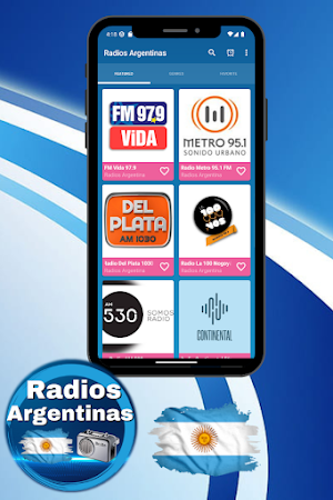Radios Argentinas Screenshot 1