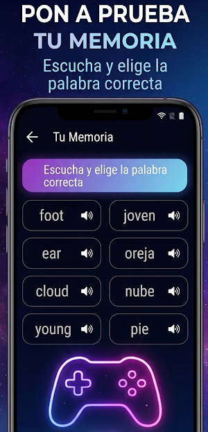 Word Match: Aprende Idiomas Screenshot 1