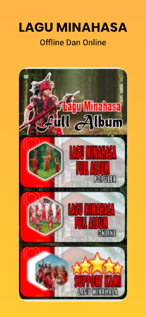 Album Lagu Minahasa Offline Screenshot 1