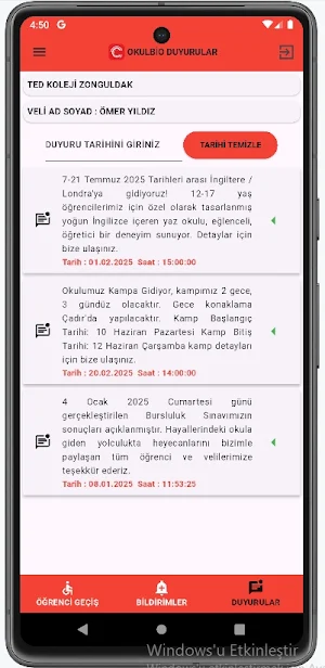 OkulBio Screenshot 3
