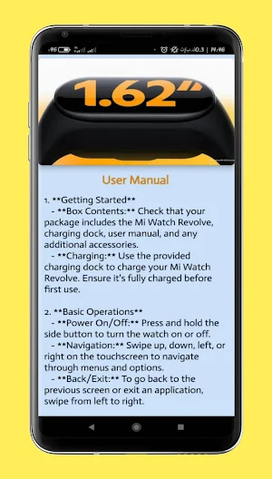 xiaomi mi watch revolve guide Screenshot 3