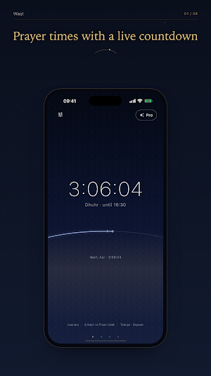 Waqt: Prayer Times & Qibla Screenshot 0