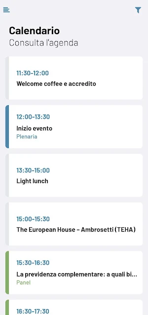 Fondo Perseo Sirio Eventi Screenshot 3