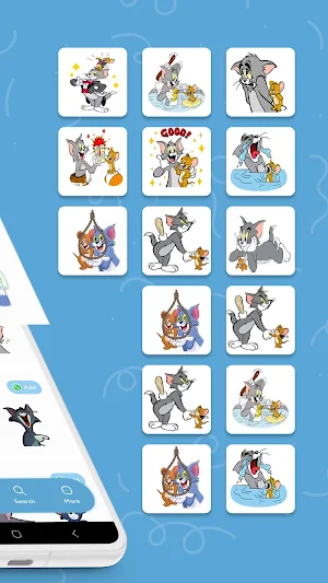 Tom & Jerry Stickers Screenshot 2