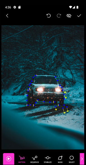 Photo Motion - Amazing effect Screenshot 1