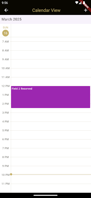 CPPLL - Field Scheduler Screenshot 3