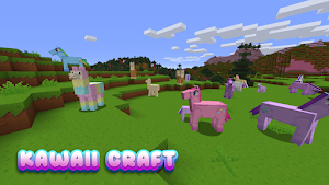 Kawaii Craft World :KawaiiPink Screenshot 1