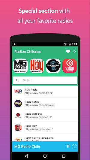 Radios Chilenas Screenshot 2