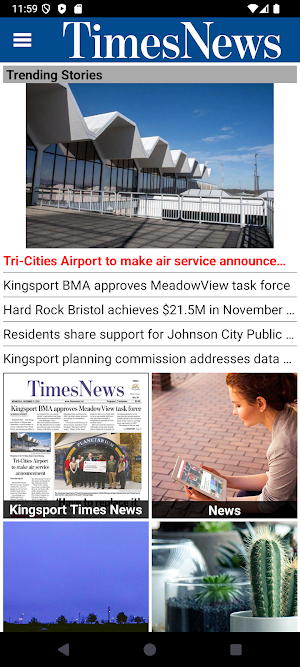 Kingsport Times News Screenshot 0