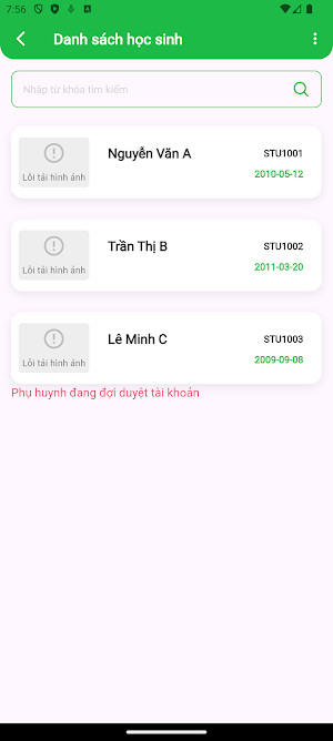 Học Đường Số Admin Screenshot 3