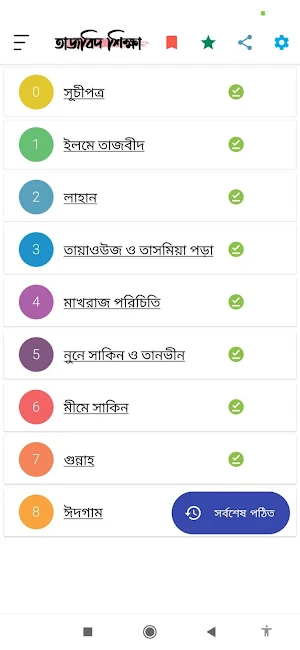 তাজবিদ শিক্ষা | Tasbid Shikkha Screenshot 0