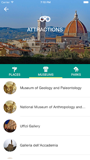 Florence Travel Guide Screenshot 1