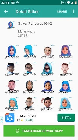 Stiker WA IGI Screenshot 0
