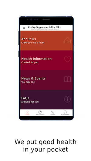Pushp Superspeciality Clinic Screenshot 0