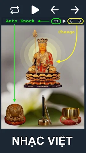 Niệm Phật - Gõ Mõ - Tụng Kinh Screenshot 3
