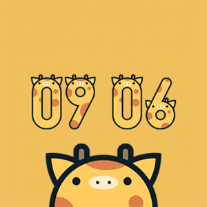 Giraffe Watch Face Screenshot 2