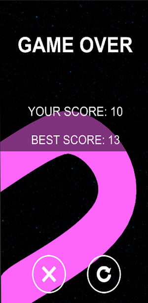 Infinity Space Rocket Run Screenshot 0