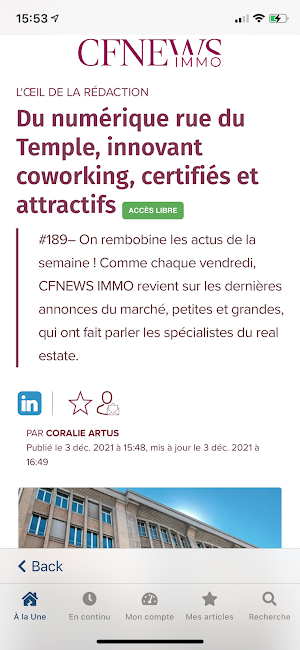 CFNEWS IMMO Screenshot 3