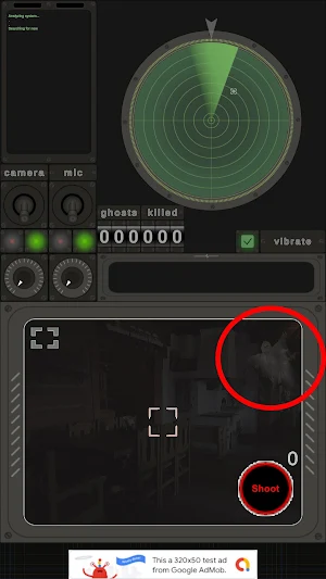 Scan and Kill Ghosts (Simulator) Screenshot 1