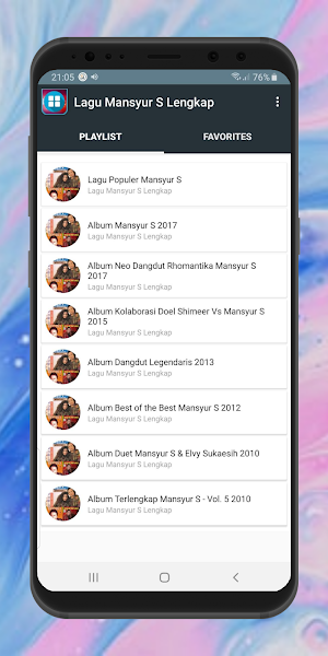 Lagu Dangdut Mansyur S Offline Screenshot 0