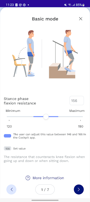 connectgo.pro by ottobock. Screenshot 1