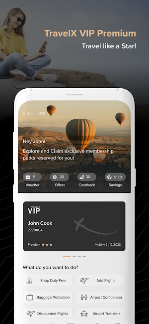 TravelX VIP Screenshot 0