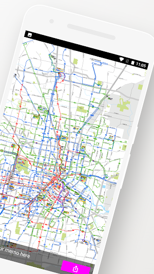 Houston Bus Map Offline Screenshot 1