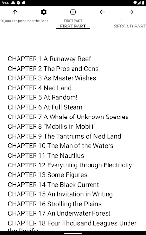 Book, 20,000 Leagues Under the Seas Screenshot 3
