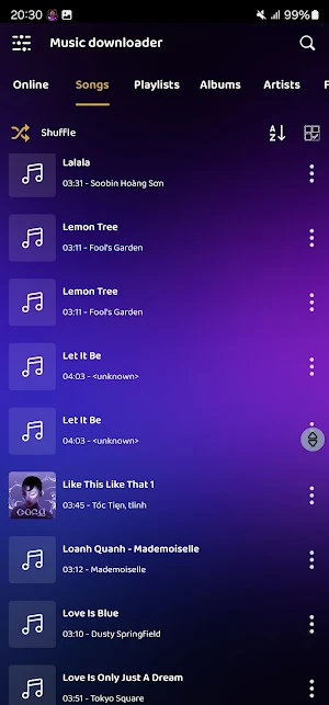 Music Downloader Screenshot 2
